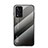 Custodia Silicone Specchio Laterale Sfumato Arcobaleno Cover LS1 per Xiaomi Poco X4 NFC Grigio Scuro