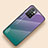 Custodia Silicone Specchio Laterale Sfumato Arcobaleno Cover LS1 per Xiaomi Redmi 10 4G Multicolore