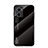 Custodia Silicone Specchio Laterale Sfumato Arcobaleno Cover LS1 per Xiaomi Redmi 10 5G Nero