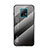 Custodia Silicone Specchio Laterale Sfumato Arcobaleno Cover LS1 per Xiaomi Redmi 10X 5G Grigio Scuro