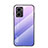 Custodia Silicone Specchio Laterale Sfumato Arcobaleno Cover LS1 per Xiaomi Redmi 11 Prime 5G Lavanda