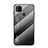 Custodia Silicone Specchio Laterale Sfumato Arcobaleno Cover LS1 per Xiaomi Redmi 9 India Grigio Scuro