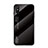 Custodia Silicone Specchio Laterale Sfumato Arcobaleno Cover LS1 per Xiaomi Redmi 9i Nero