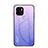 Custodia Silicone Specchio Laterale Sfumato Arcobaleno Cover LS1 per Xiaomi Redmi A1 Plus Lavanda