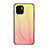 Custodia Silicone Specchio Laterale Sfumato Arcobaleno Cover LS1 per Xiaomi Redmi A2 Plus Giallo