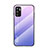 Custodia Silicone Specchio Laterale Sfumato Arcobaleno Cover LS1 per Xiaomi Redmi Note 10 5G