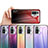 Custodia Silicone Specchio Laterale Sfumato Arcobaleno Cover LS1 per Xiaomi Redmi Note 10 Pro 4G