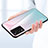Custodia Silicone Specchio Laterale Sfumato Arcobaleno Cover LS1 per Xiaomi Redmi Note 11 5G