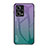 Custodia Silicone Specchio Laterale Sfumato Arcobaleno Cover LS1 per Xiaomi Redmi Note 12 Pro 5G