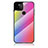 Custodia Silicone Specchio Laterale Sfumato Arcobaleno Cover LS2 per Google Pixel 5a 5G