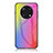 Custodia Silicone Specchio Laterale Sfumato Arcobaleno Cover LS2 per Huawei Enjoy 50 Pro