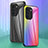 Custodia Silicone Specchio Laterale Sfumato Arcobaleno Cover LS2 per Huawei Nova 10