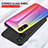 Custodia Silicone Specchio Laterale Sfumato Arcobaleno Cover LS2 per OnePlus Nord CE 5G