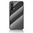 Custodia Silicone Specchio Laterale Sfumato Arcobaleno Cover LS2 per OnePlus Nord CE 5G Nero