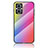 Custodia Silicone Specchio Laterale Sfumato Arcobaleno Cover LS2 per Oppo F21s Pro 5G