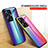 Custodia Silicone Specchio Laterale Sfumato Arcobaleno Cover LS2 per Realme 10 Pro+ Plus 5G