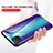 Custodia Silicone Specchio Laterale Sfumato Arcobaleno Cover LS2 per Samsung Galaxy A12 5G