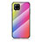 Custodia Silicone Specchio Laterale Sfumato Arcobaleno Cover LS2 per Samsung Galaxy A42 5G