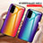 Custodia Silicone Specchio Laterale Sfumato Arcobaleno Cover LS2 per Samsung Galaxy S20 5G