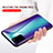 Custodia Silicone Specchio Laterale Sfumato Arcobaleno Cover LS2 per Samsung Galaxy S20 Plus