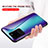 Custodia Silicone Specchio Laterale Sfumato Arcobaleno Cover LS2 per Samsung Galaxy S20 Ultra 5G