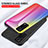 Custodia Silicone Specchio Laterale Sfumato Arcobaleno Cover LS2 per Vivo iQOO Z3 5G