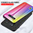 Custodia Silicone Specchio Laterale Sfumato Arcobaleno Cover LS2 per Xiaomi Black Shark 4S 5G