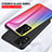 Custodia Silicone Specchio Laterale Sfumato Arcobaleno Cover LS2 per Xiaomi Mi 11i 5G (2022)