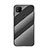 Custodia Silicone Specchio Laterale Sfumato Arcobaleno Cover LS2 per Xiaomi POCO C31 Nero