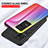 Custodia Silicone Specchio Laterale Sfumato Arcobaleno Cover LS2 per Xiaomi Poco F4 5G