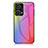 Custodia Silicone Specchio Laterale Sfumato Arcobaleno Cover LS2 per Xiaomi Poco F5 5G