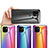 Custodia Silicone Specchio Laterale Sfumato Arcobaleno Cover LS2 per Xiaomi Redmi A1 Plus