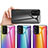 Custodia Silicone Specchio Laterale Sfumato Arcobaleno Cover LS2 per Xiaomi Redmi Note 11 5G