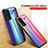 Custodia Silicone Specchio Laterale Sfumato Arcobaleno Cover LS2 per Xiaomi Redmi Note 11 5G