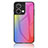 Custodia Silicone Specchio Laterale Sfumato Arcobaleno Cover LS2 per Xiaomi Redmi Note 13 5G