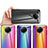 Custodia Silicone Specchio Laterale Sfumato Arcobaleno Cover LS2 per Xiaomi Redmi Note 9T 5G