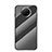 Custodia Silicone Specchio Laterale Sfumato Arcobaleno Cover LS2 per Xiaomi Redmi Note 9T 5G Nero