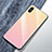 Custodia Silicone Specchio Laterale Sfumato Arcobaleno Cover M01 per Apple iPhone Xs