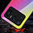 Custodia Silicone Specchio Laterale Sfumato Arcobaleno Cover M01 per Xiaomi Mi 11 Ultra 5G