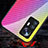 Custodia Silicone Specchio Laterale Sfumato Arcobaleno Cover M01 per Xiaomi Mi 12 5G