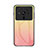 Custodia Silicone Specchio Laterale Sfumato Arcobaleno Cover M01 per Xiaomi Mi 12S Ultra 5G Arancione