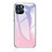 Custodia Silicone Specchio Laterale Sfumato Arcobaleno Cover per Apple iPhone 15 Pro Max Rosa