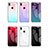 Custodia Silicone Specchio Laterale Sfumato Arcobaleno Cover per Huawei Honor Play