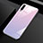 Custodia Silicone Specchio Laterale Sfumato Arcobaleno Cover per Huawei P Smart Pro (2019)