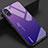 Custodia Silicone Specchio Laterale Sfumato Arcobaleno Cover per Nothing Phone 1 Viola