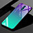 Custodia Silicone Specchio Laterale Sfumato Arcobaleno Cover per Oppo K3 Multicolore