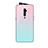 Custodia Silicone Specchio Laterale Sfumato Arcobaleno Cover per Oppo Reno 10X Zoom