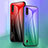 Custodia Silicone Specchio Laterale Sfumato Arcobaleno Cover per Samsung Galaxy A01 SM-A015