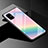 Custodia Silicone Specchio Laterale Sfumato Arcobaleno Cover per Samsung Galaxy A51 5G