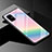 Custodia Silicone Specchio Laterale Sfumato Arcobaleno Cover per Samsung Galaxy A51 5G Colorato